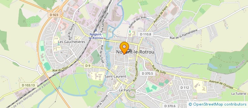 localisation de l'entreprise LAUNAY SAINT REQUIER EXPERTISES CONSEILS à NOGENT-LE-ROTROU