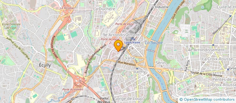 localisation de l'entreprise LAUNDRY FIRST à LYON