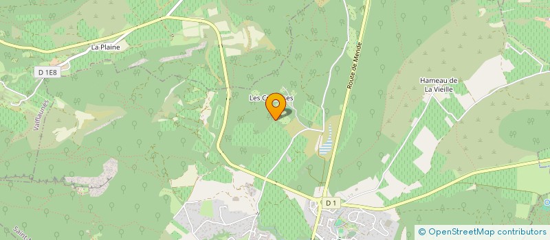 localisation de l'entreprise LAUNE  SAINT-MATHIEU-DE-TREVIERS