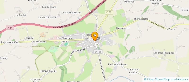 localisation de l'entreprise LAUNEY  SOULEUVRE EN BOCAGE