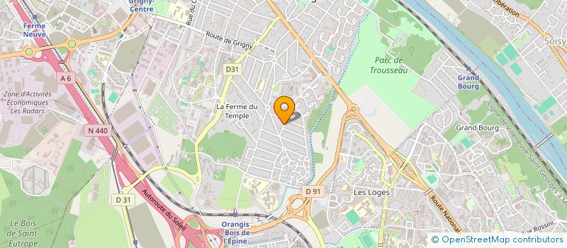 localisation de l'entreprise LAUNIZO CONSULTING à RIS-ORANGIS