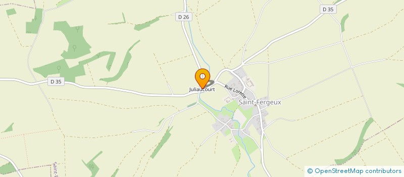 localisation de l'entreprise LAUNOIS  SAINT-FERGEUX