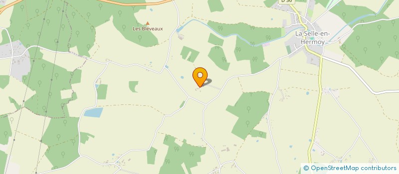 localisation de l'entreprise LAUNOY RUDDY à LA SELLE-EN-HERMOY