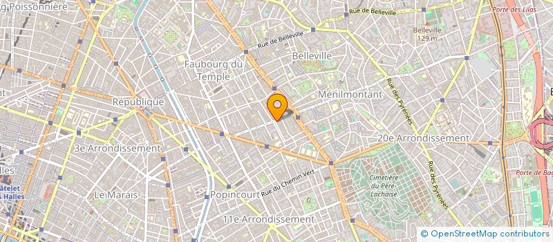 localisation de l'entreprise LAUPALITE  PARIS