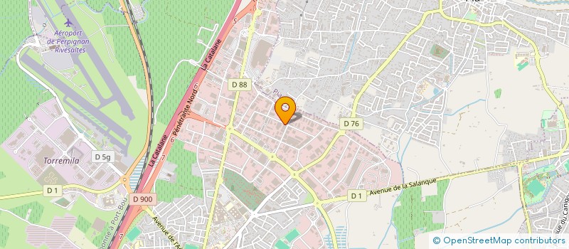 localisation de l'entreprise LAUPAPHI  PERPIGNAN