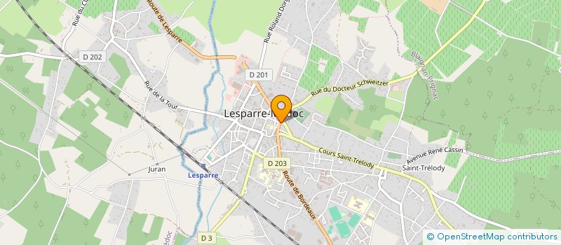 localisation de l'entreprise LAUPAT  CIVRAC-EN-MEDOC