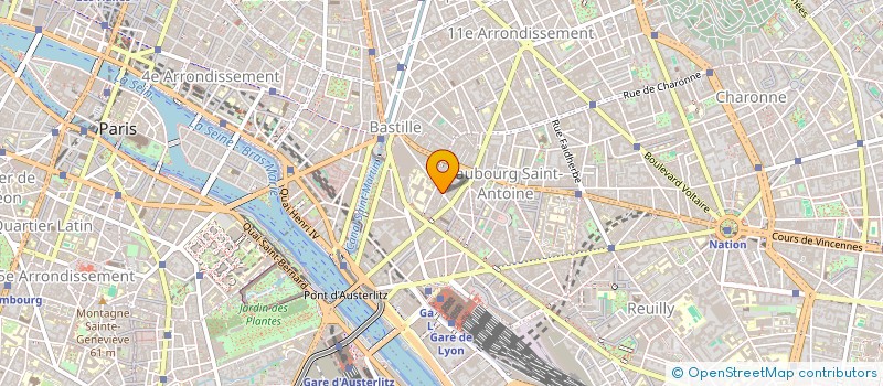 localisation de l'entreprise LAUPHANIE  PARIS