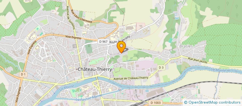 localisation de l'entreprise LAUPHIL  BRASLES