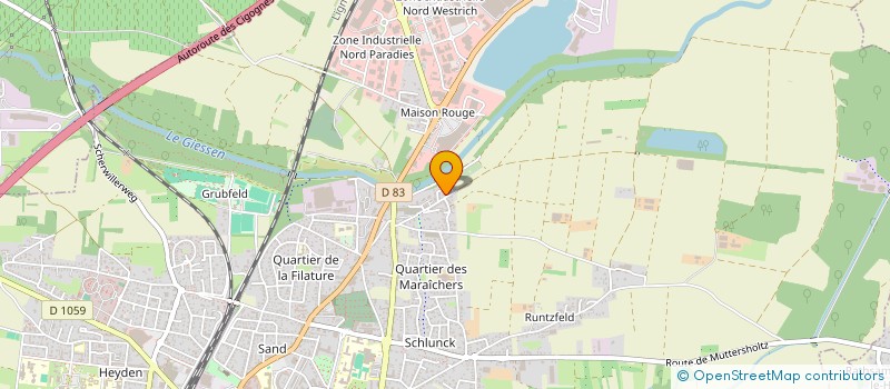 localisation de l'entreprise LAUPI  SELESTAT