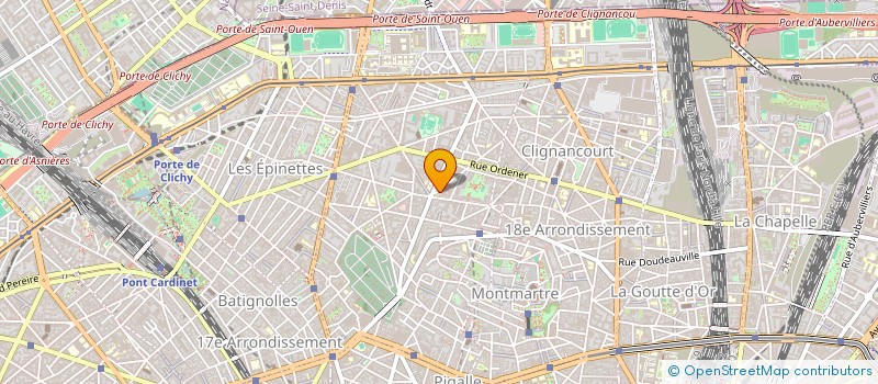 localisation de l'entreprise LAUR'AUTO à PARIS