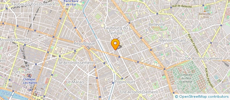 localisation de l'entreprise LAUR ELEC  PARIS