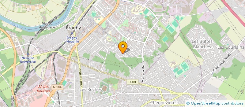 localisation de l'entreprise LAUR FAMILY  ERAGNY