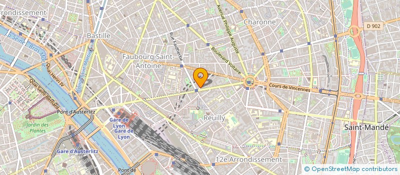 localisation de l'entreprise LAUR OK  PARIS