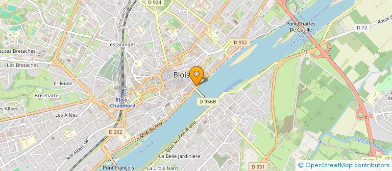 localisation de l'entreprise LAUR'TECH 3 à BLOIS