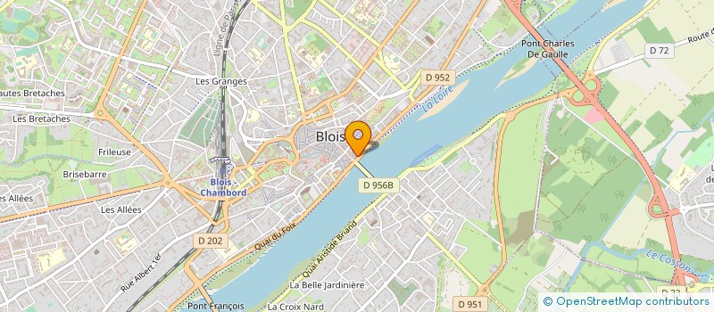 localisation de l'entreprise LAUR'TECH à BLOIS