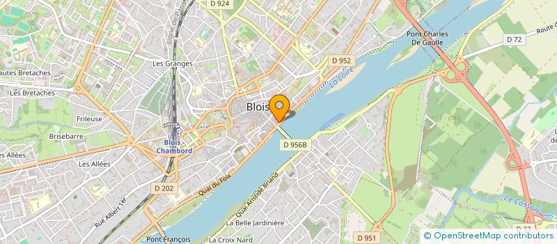 localisation de l'entreprise LAUR'TECH B  BLOIS