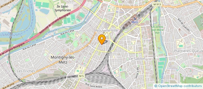 localisation de l'entreprise LAURA  METZ