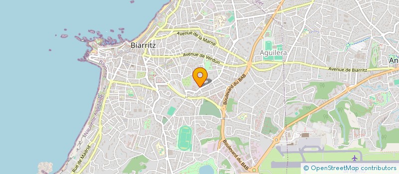 localisation de l'entreprise LAURA à BIARRITZ