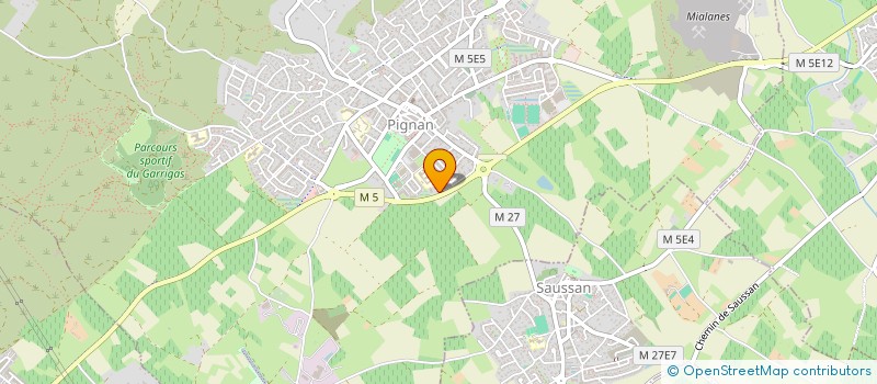 localisation de l'entreprise LAURA  PIGNAN