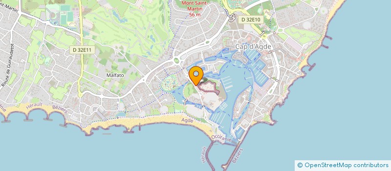 localisation de l'entreprise LAURA à AGDE