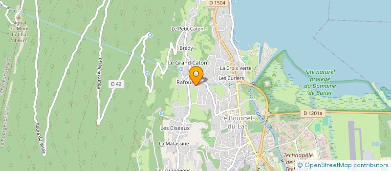 localisation de l'entreprise LAURA  LE BOURGET-DU-LAC