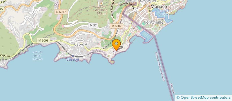 localisation de l'entreprise LAURA à CAP D'AIL