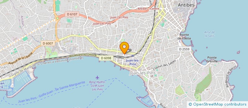 localisation de l'entreprise LAURA à ANTIBES