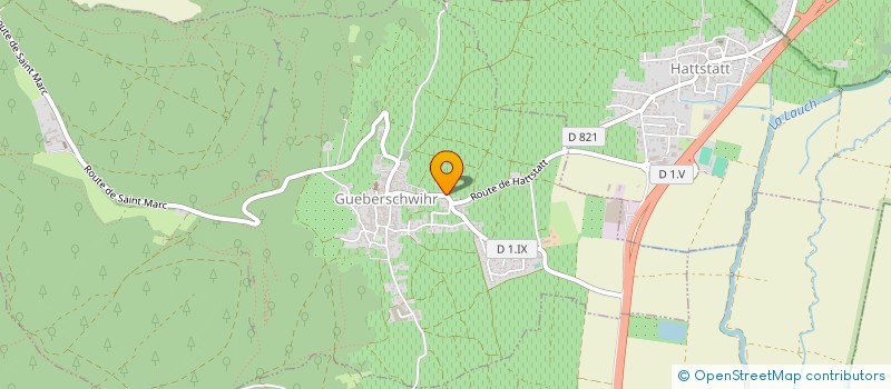 localisation de l'entreprise LAURA  GUEBERSCHWIHR