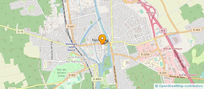 localisation de l'entreprise LAURA  NEMOURS