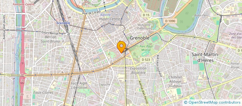 localisation de l'entreprise LAURA  GRENOBLE