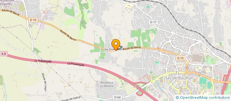 localisation de l'entreprise LAURA à AIX-EN-PROVENCE