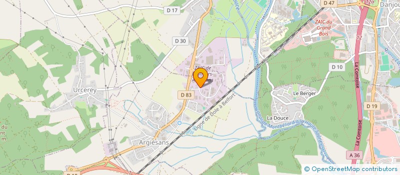 localisation de l'entreprise LAURA AUTO EURL à BAVILLIERS