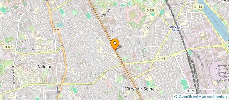 localisation de l'entreprise LAURA ESTHETIQUE à VITRY-SUR-SEINE