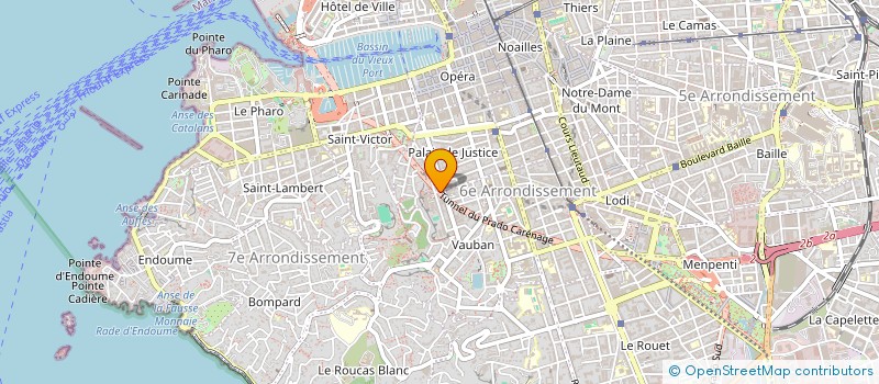 localisation de l'entreprise LAURA ET FRED à MARSEILLE