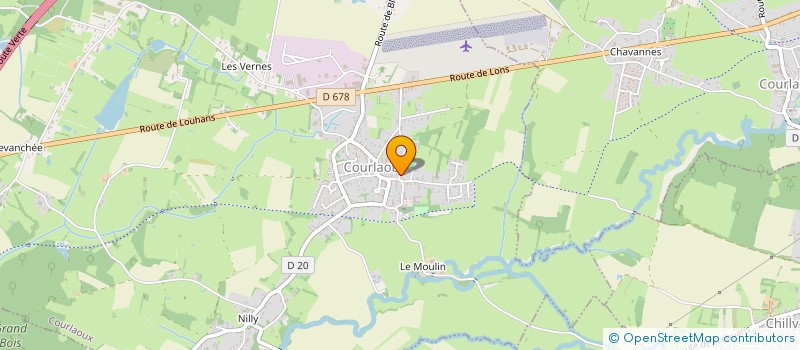 localisation de l'entreprise LAURA ET JULIEN  COURLAOUX