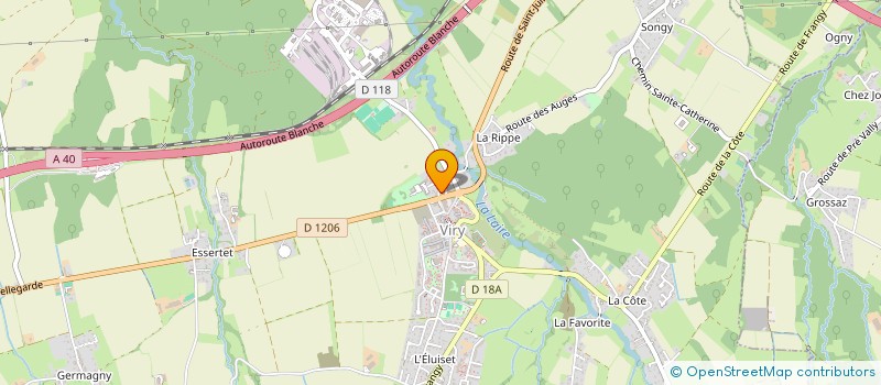 localisation de l'entreprise LAURA ET LUCIE  VIRY