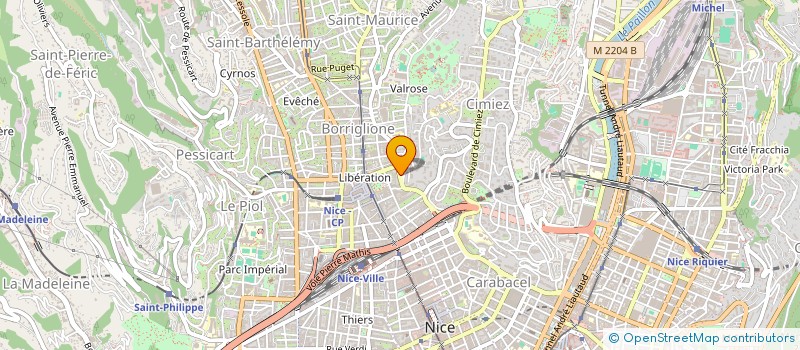 localisation de l'entreprise LAURA ET QUENTIN CASTILLO à NICE