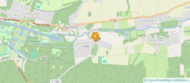 localisation de l'entreprise LAURA FAYE ARCHITECTURE  AVILLY-SAINT-LEONARD