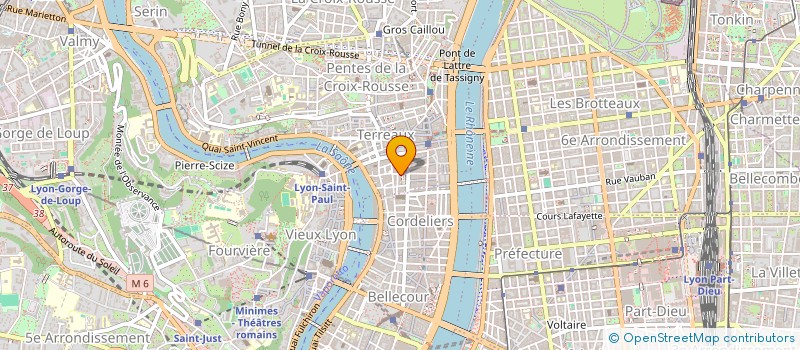 localisation de l'entreprise LAURA GAUCHER DIETETICIENNE NUTRITIONNISTE à LYON