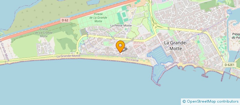 localisation de l'entreprise LAURA J  LA GRANDE-MOTTE