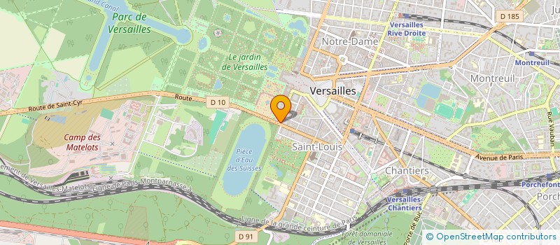 localisation de l'entreprise LAURA JANE EMERSON à VERSAILLES