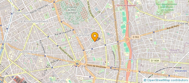 localisation de l'entreprise LAURA MOD  PARIS