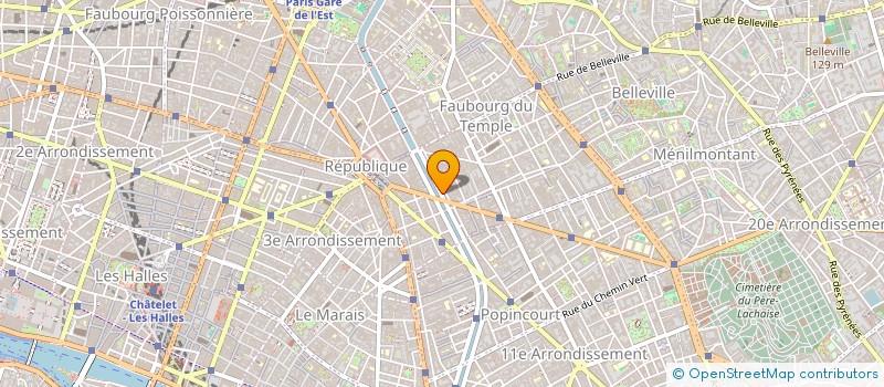 localisation de l'entreprise LAURA MONTI'S à PARIS