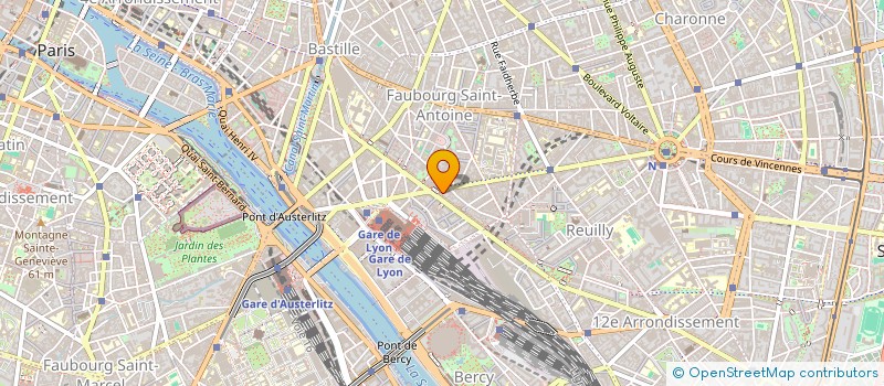 localisation de l'entreprise LAURA P. BOTTIERE à PARIS
