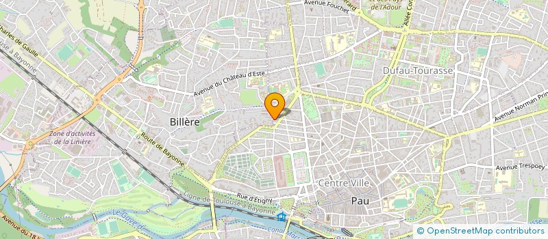 localisation de l'entreprise LAURA PASSICOS HOLDING à PAU