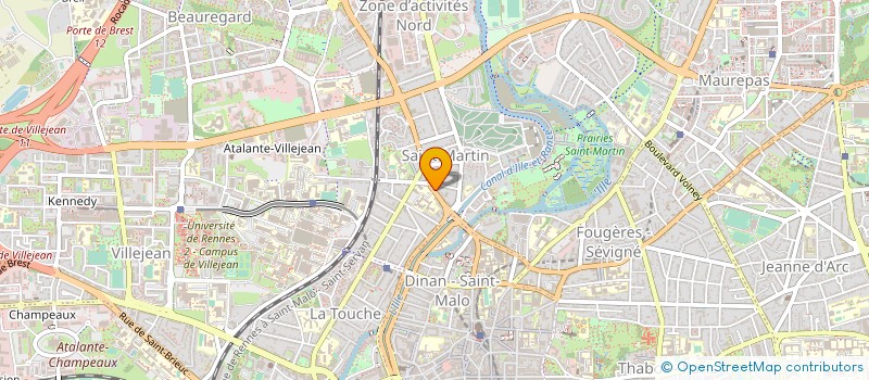 localisation de l'entreprise LAURA PIERRE  RENNES