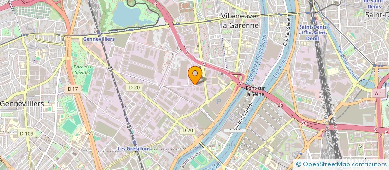 localisation de l'entreprise LAURA TAXIS à VILLENEUVE-LA-GARENNE