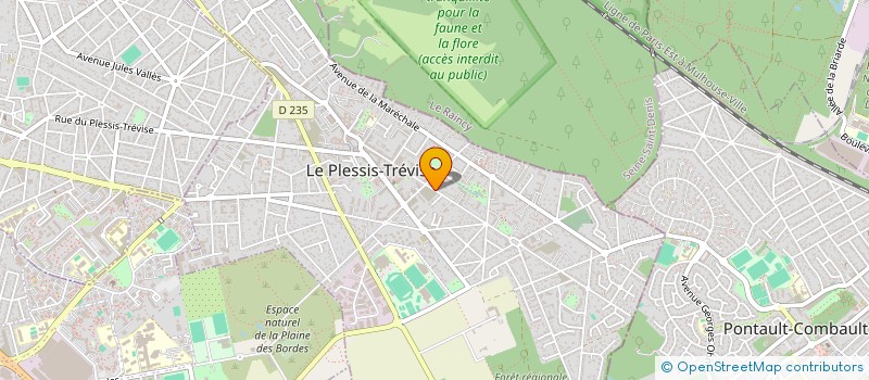 localisation de l'entreprise LAURA TRULES CONSEIL à LE PLESSIS-TREVISE