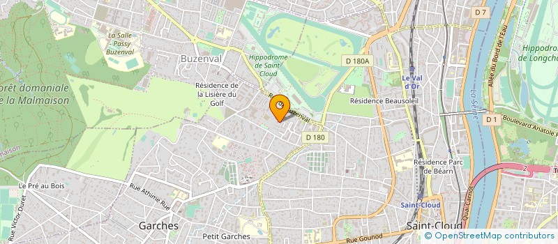 localisation de l'entreprise LAURA.Z ORGANISATION à GARCHES