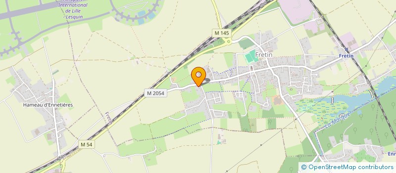 localisation de l'entreprise LAURADA à FRETIN